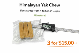 Yaks, Himalayan Cheese Yak chews